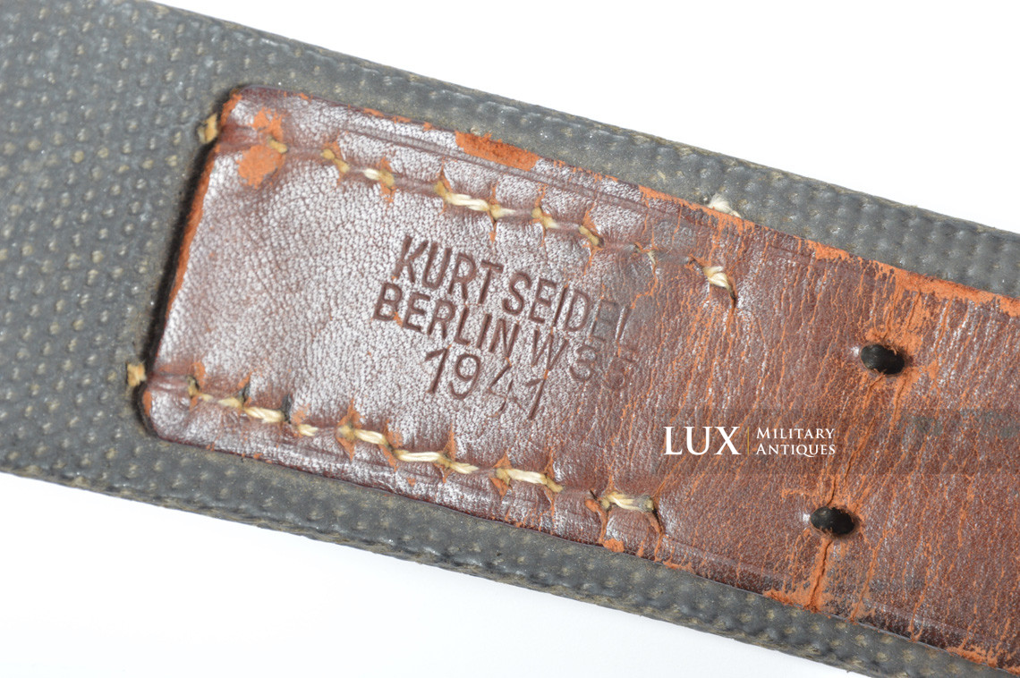 Rare German rubber belt, « 1941 » - photo 12