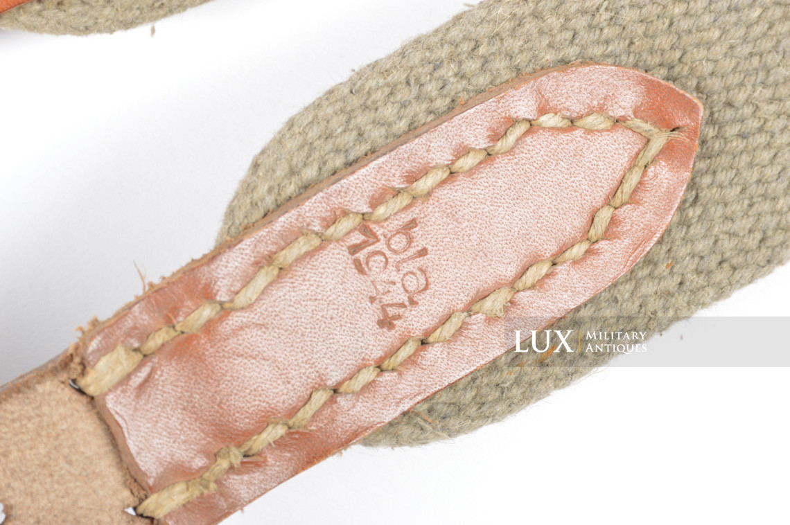 German late-war food container carrying straps, « bla1944 » - photo 15