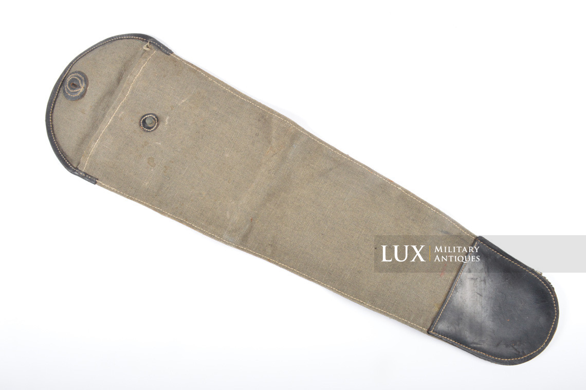 Unissued German combat engineer's long wire cutters web carrying pouch, « 1938 » - photo 9