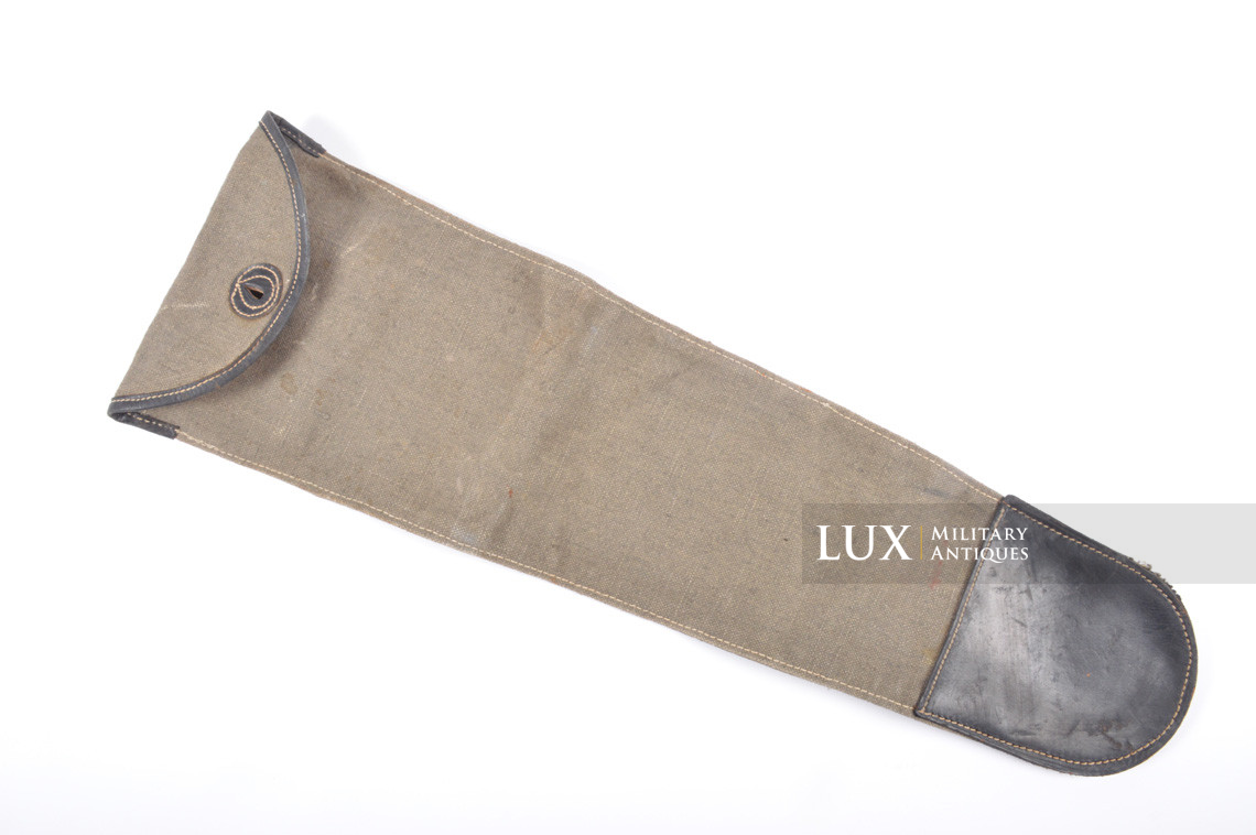 Unissued German combat engineer's long wire cutters web carrying pouch, « 1938 » - photo 4