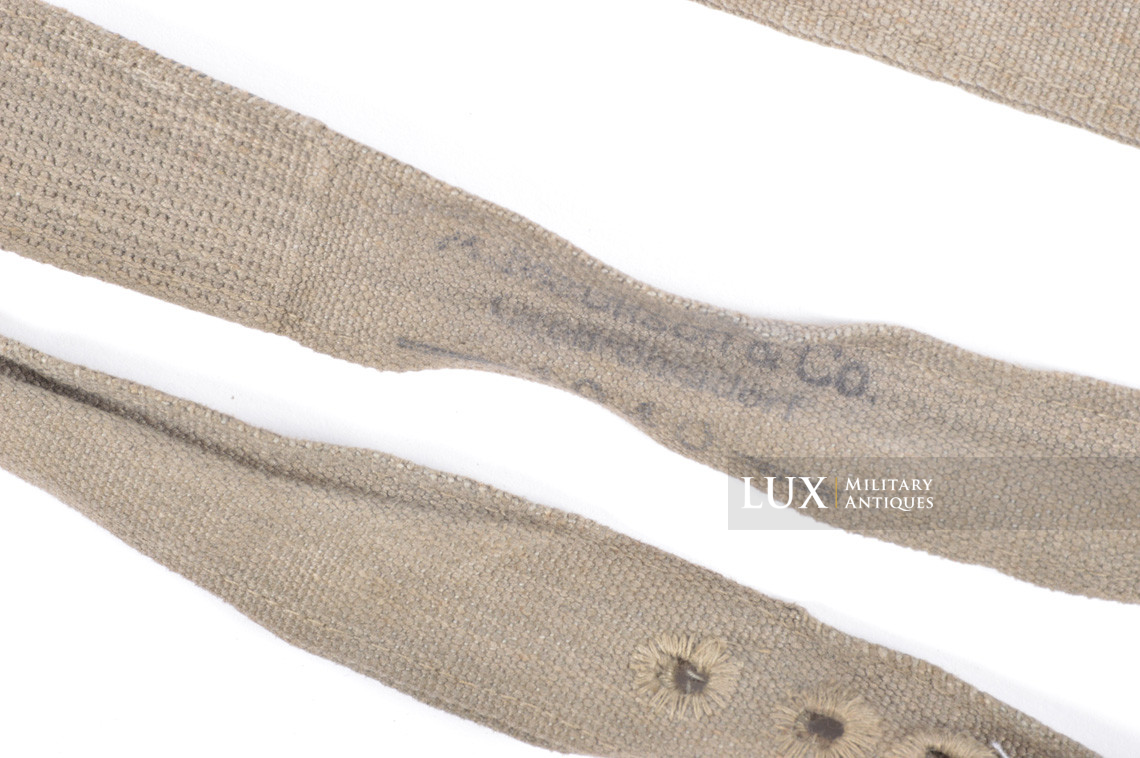 German Internal M36/M40 field blouse belt support hook straps - photo 8