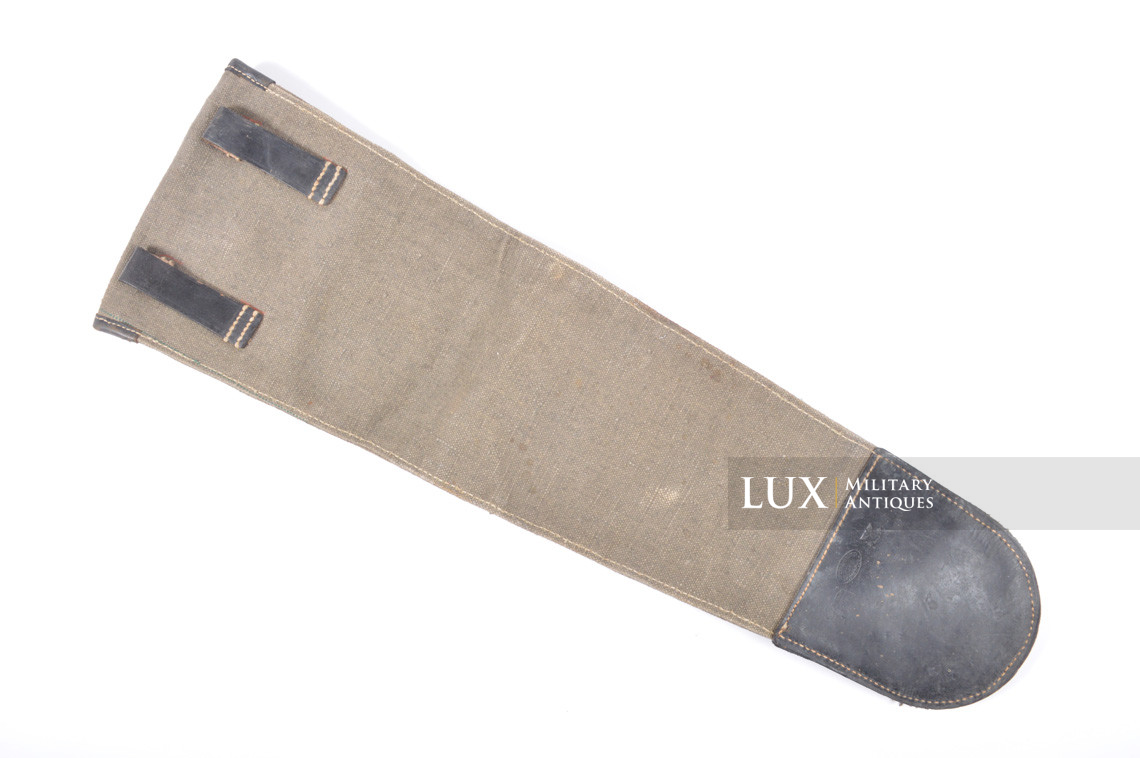 Unissued German combat engineer's long wire cutters web carrying pouch, « 1938 » - photo 12