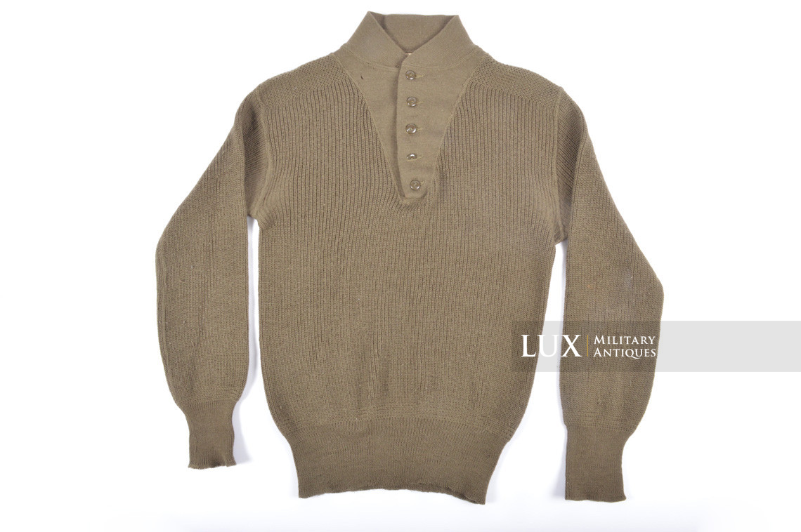 Pull US en laine, « 1944 » - Lux Military Antiques - photo 4