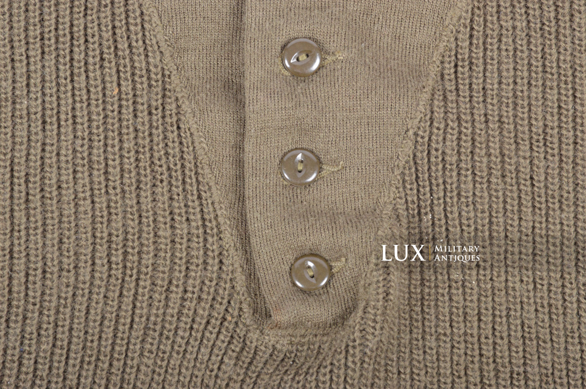 Pull US en laine, « 1944 » - Lux Military Antiques - photo 9