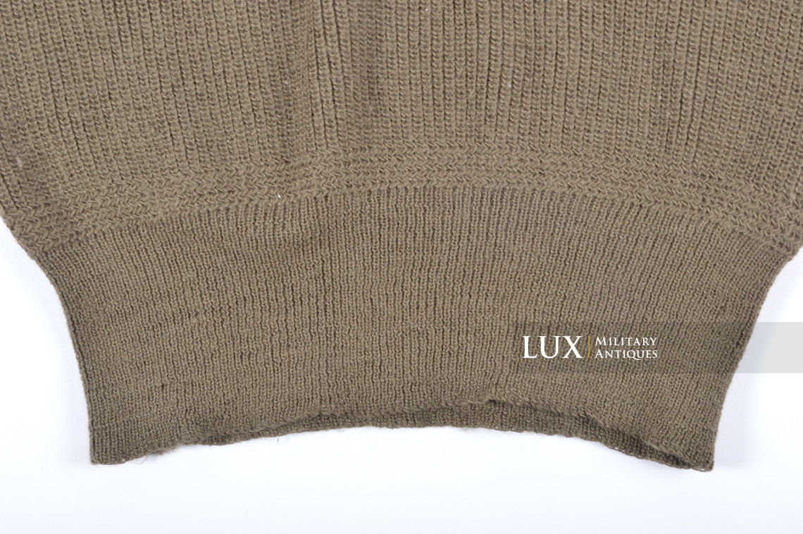 Pull US en laine, « 1944 » - Lux Military Antiques - photo 12