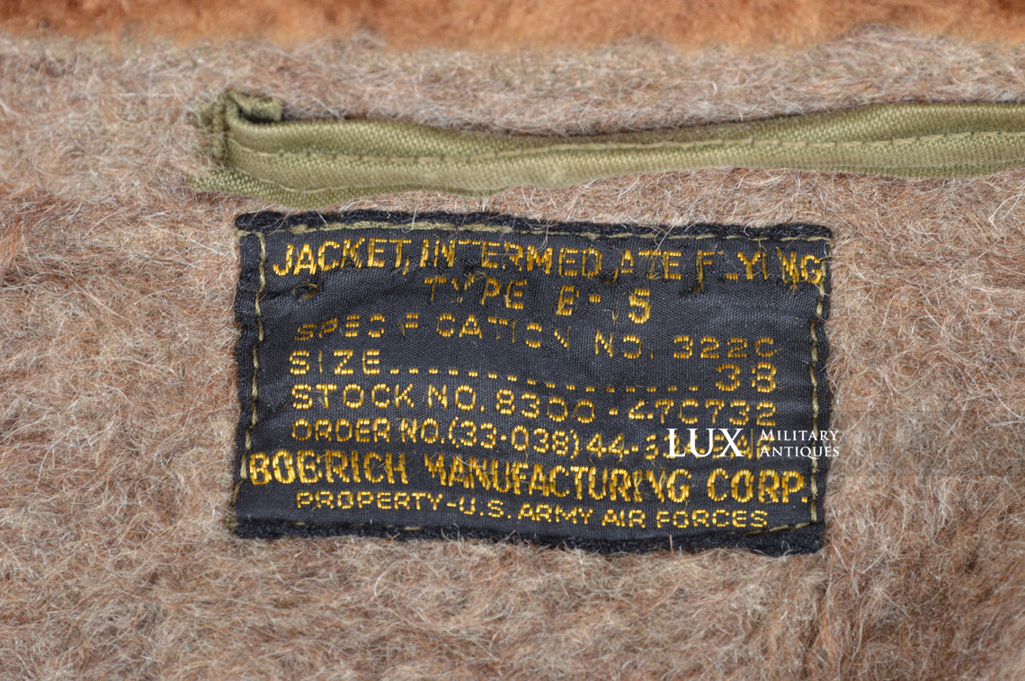 Blouson USAAF Type B-15, « size 38 » - photo 20