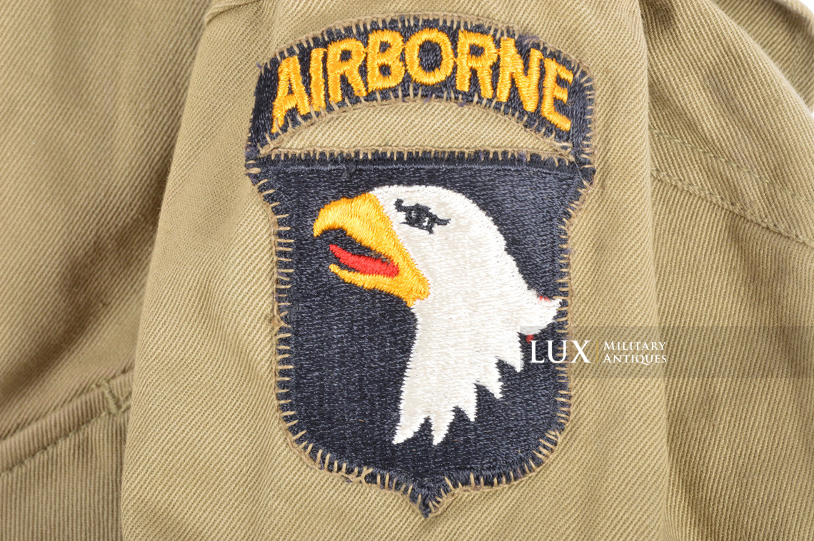US M42 paratrooper’s jump jacket, 101st Airborne, « 40L » - photo 20