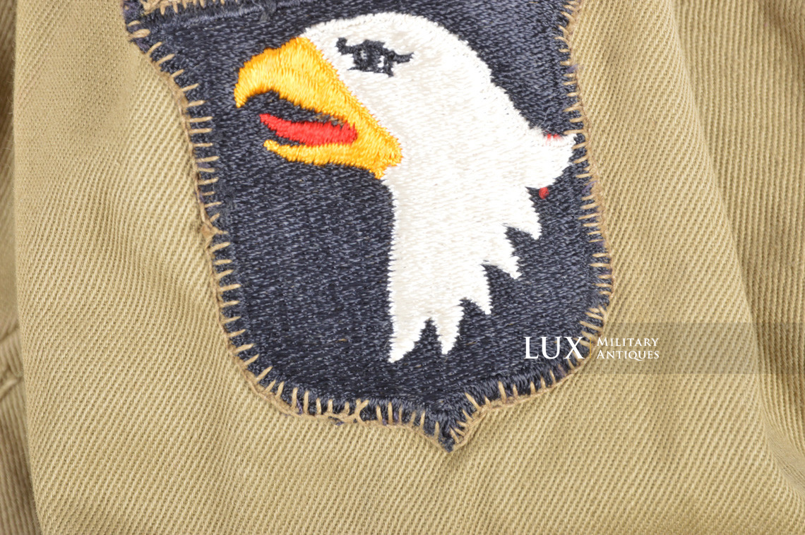 US M42 paratrooper’s jump jacket, 101st Airborne, « 40L » - photo 22