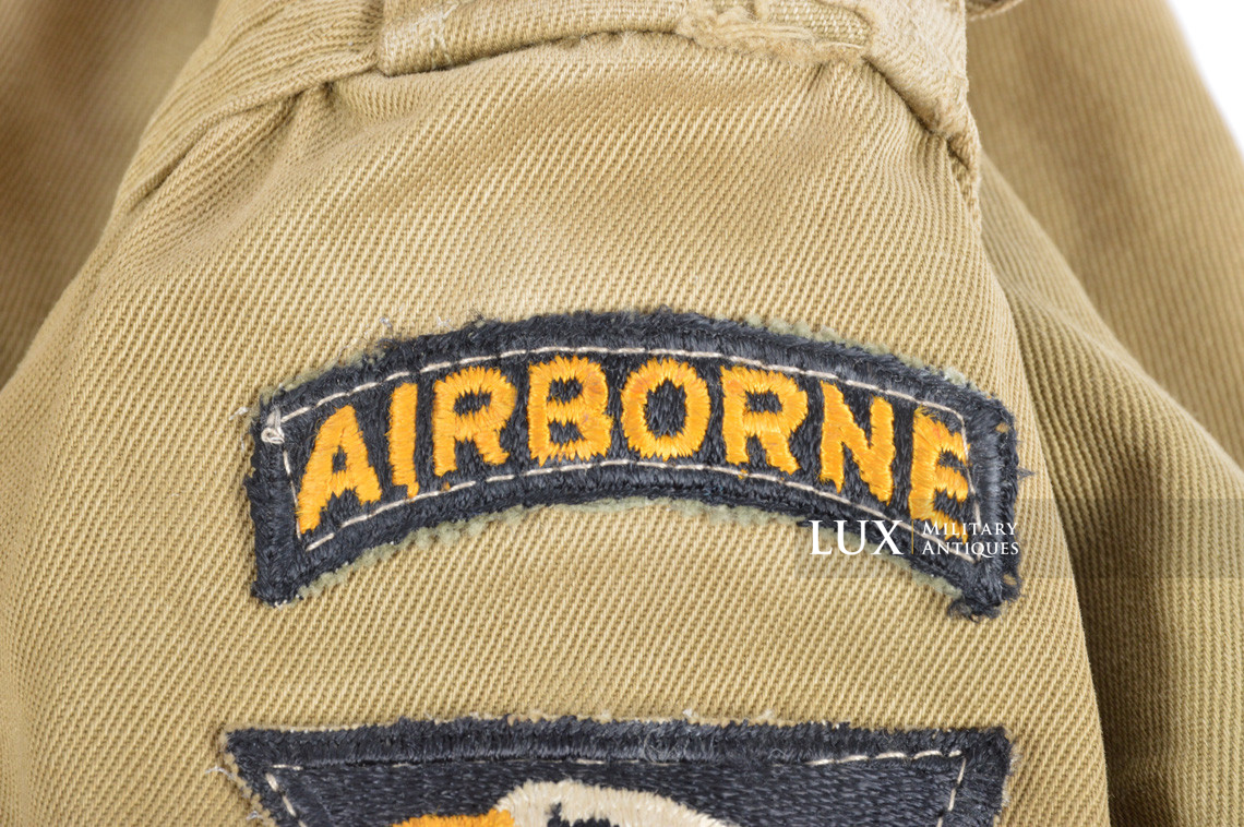 US M42 paratrooper’s jump jacket, « 101st Airborne » - photo 23