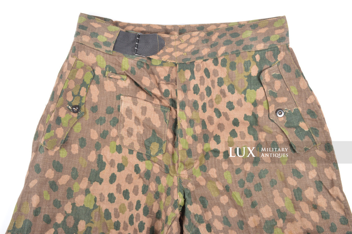 Pantalon Waffen-SS Panzer en camouflage petit pois - photo 10