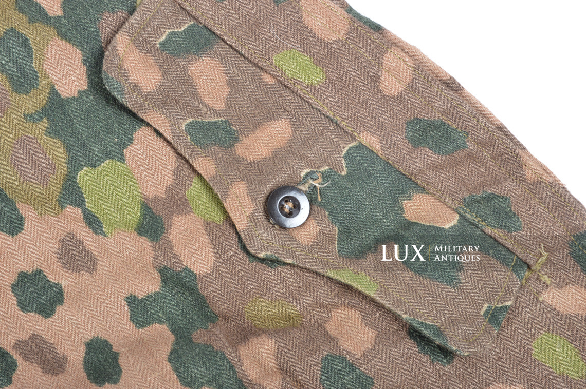 Waffen-SS dot pattern HBT camouflage panzer trousers, « as-found » - photo 12