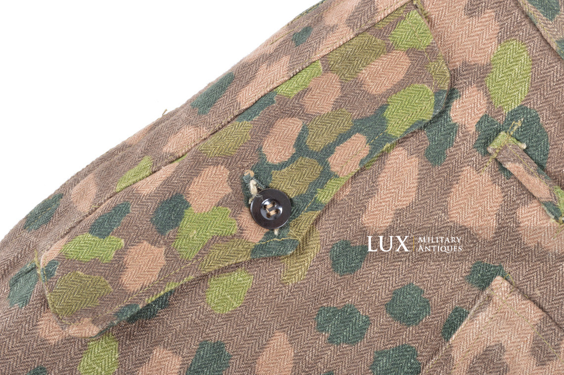 Waffen-SS dot pattern HBT camouflage panzer trousers, « as-found » - photo 13