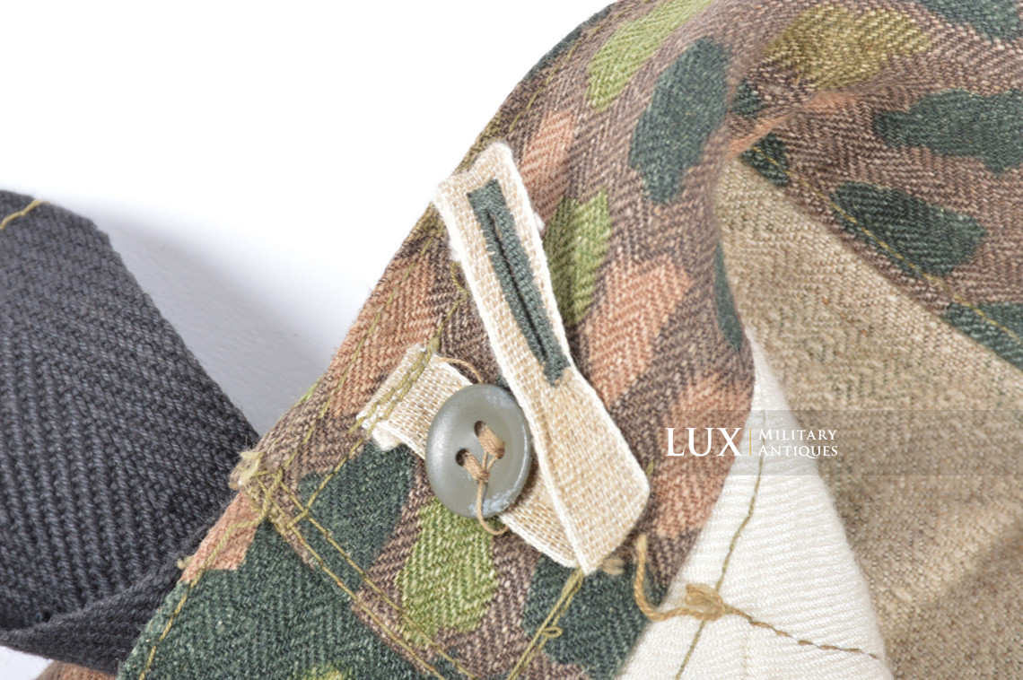 Pantalon Waffen-SS Panzer en camouflage petit pois - photo 20