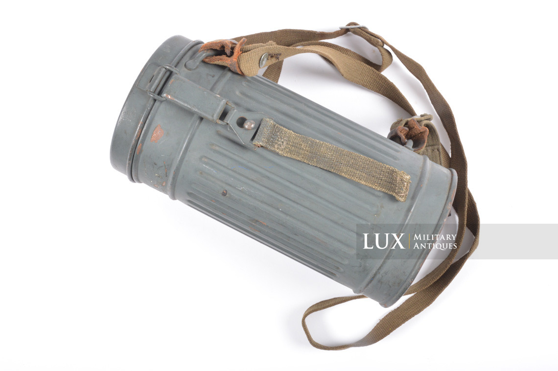 German camouflage gas mask canister, « blue-grey » - photo 4
