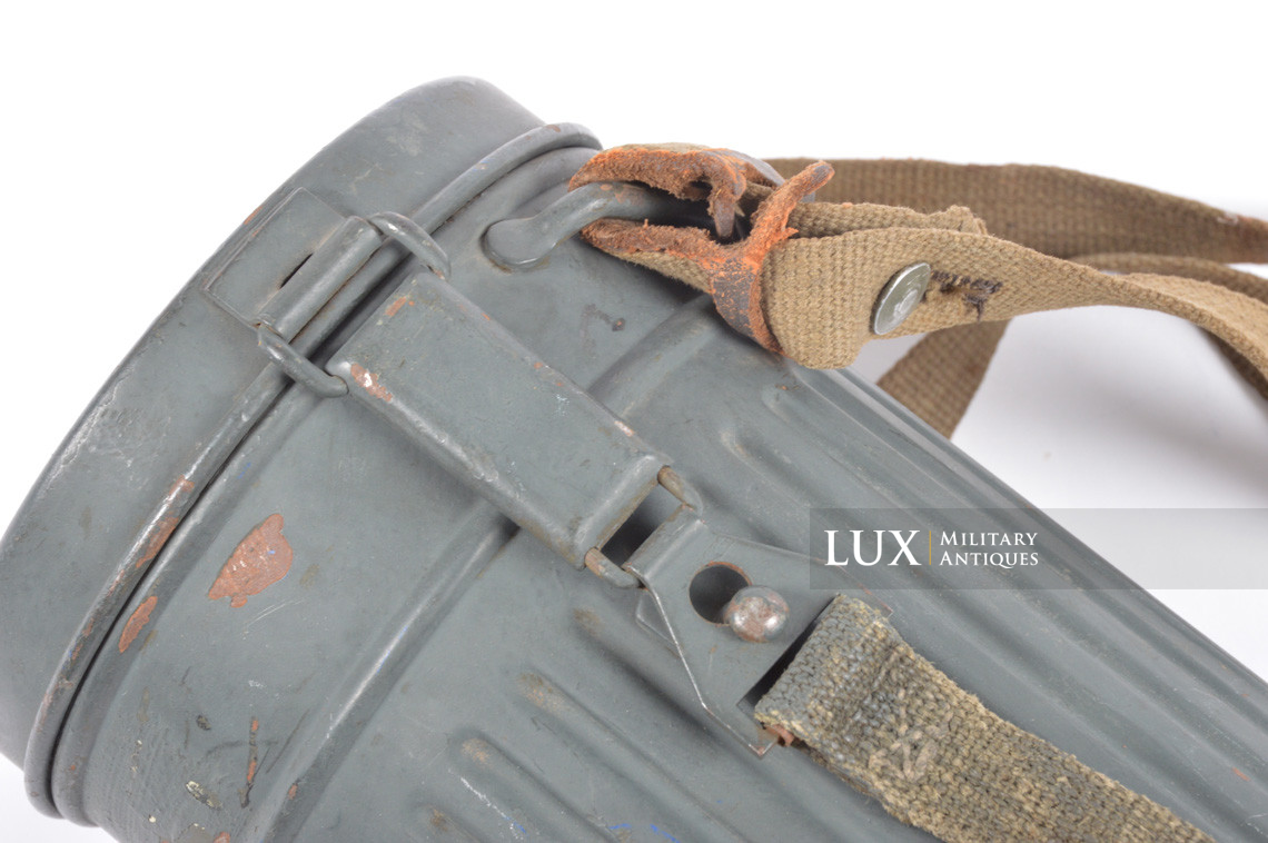 German camouflage gas mask canister, « blue-grey » - photo 7