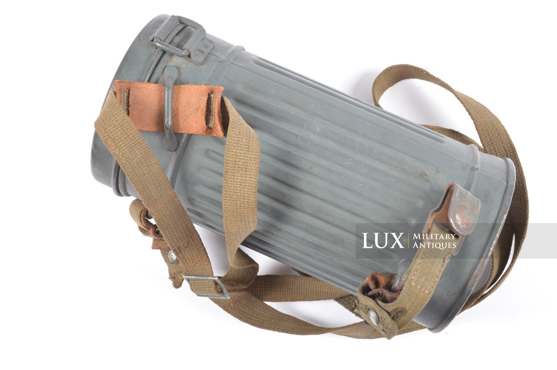 German camouflage gas mask canister, « blue-grey » - photo 9