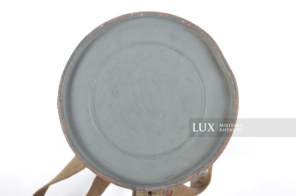 German camouflage gas mask canister, « blue-grey » - photo 15