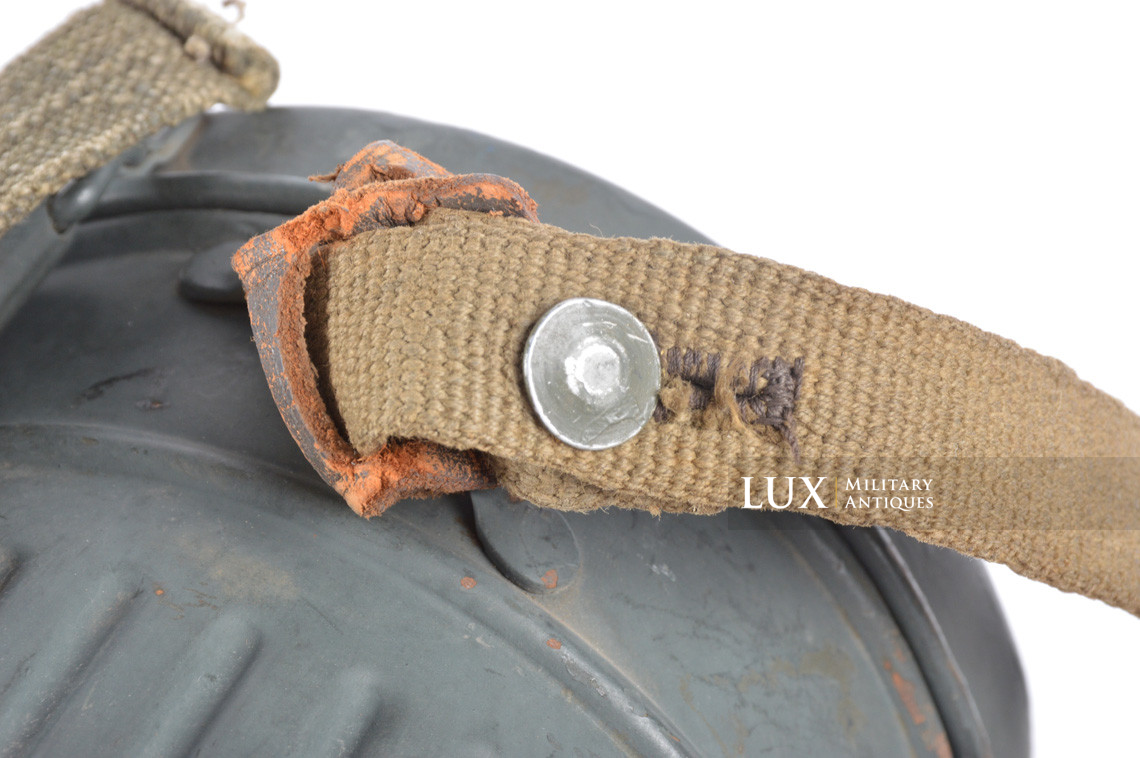 German camouflage gas mask canister, « blue-grey » - photo 16