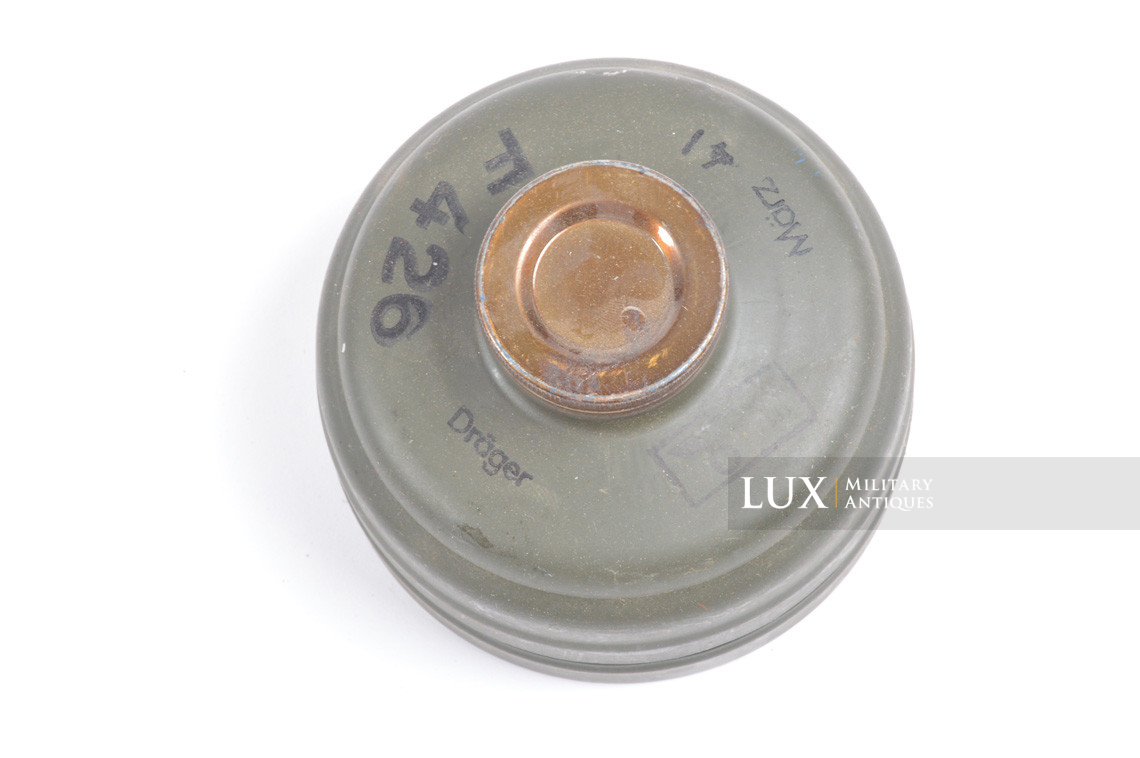 Late-war German Heer gas mask canister set, « 1944 » - photo 33
