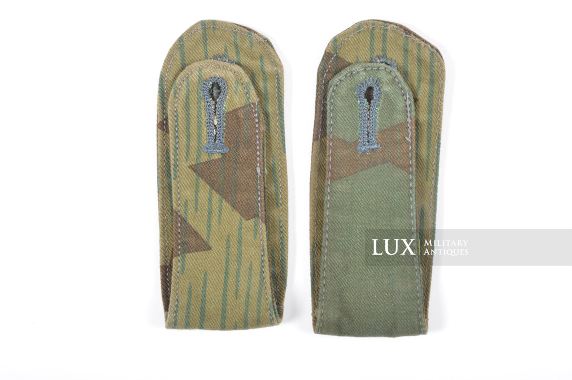 Luftwaffe field division splinter pattern shoulder straps in smooth cotton material - photo 8