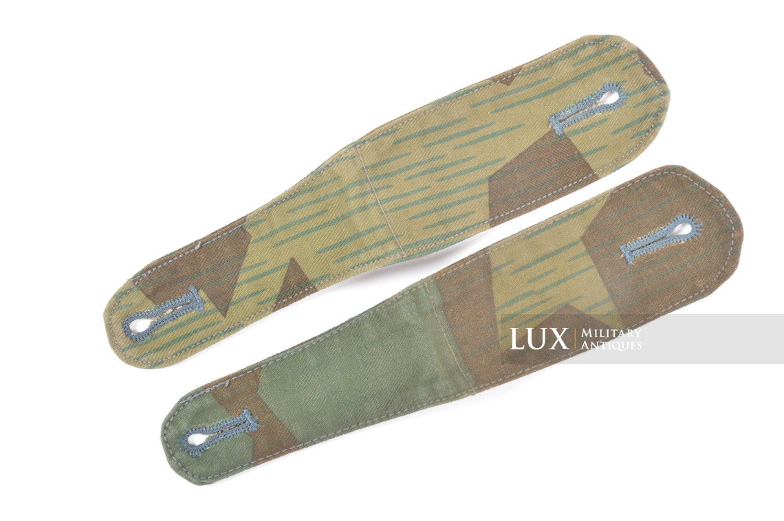 Luftwaffe field division splinter pattern shoulder straps in smooth cotton material - photo 9