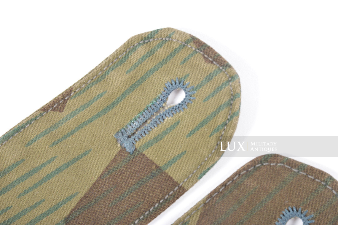 Luftwaffe field division splinter pattern shoulder straps in smooth cotton material - photo 10