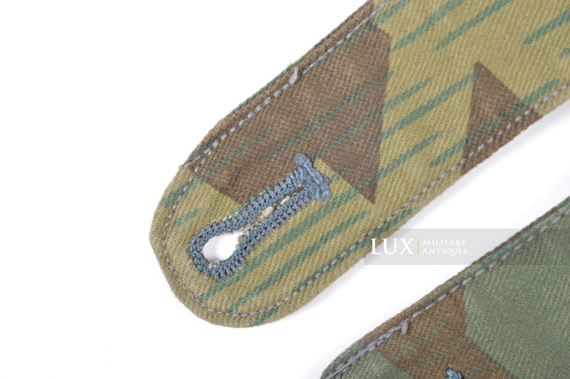 Luftwaffe field division splinter pattern shoulder straps in smooth cotton material - photo 12