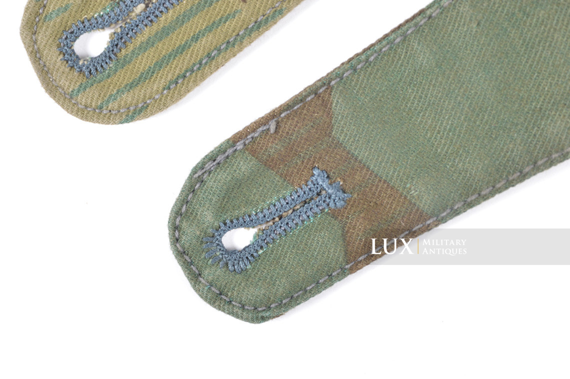 Luftwaffe field division splinter pattern shoulder straps in smooth cotton material - photo 13