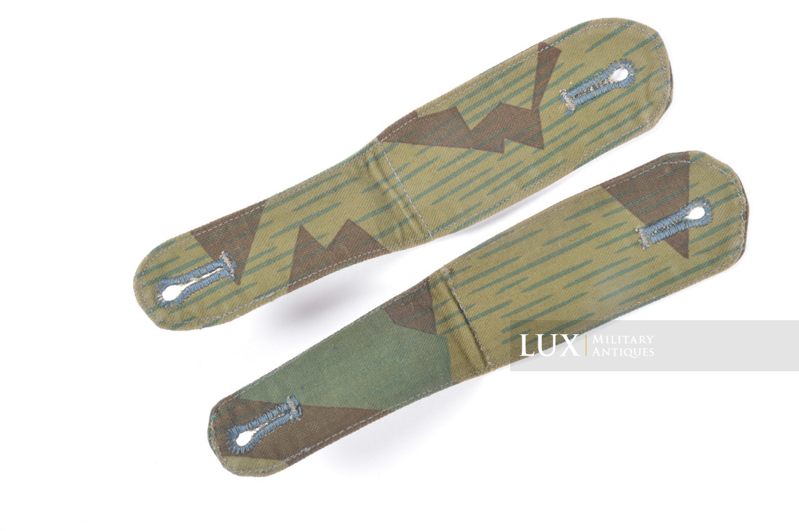 Luftwaffe field division splinter pattern shoulder straps in smooth cotton material - photo 14