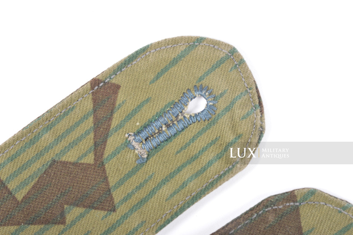 Luftwaffe field division splinter pattern shoulder straps in smooth cotton material - photo 15