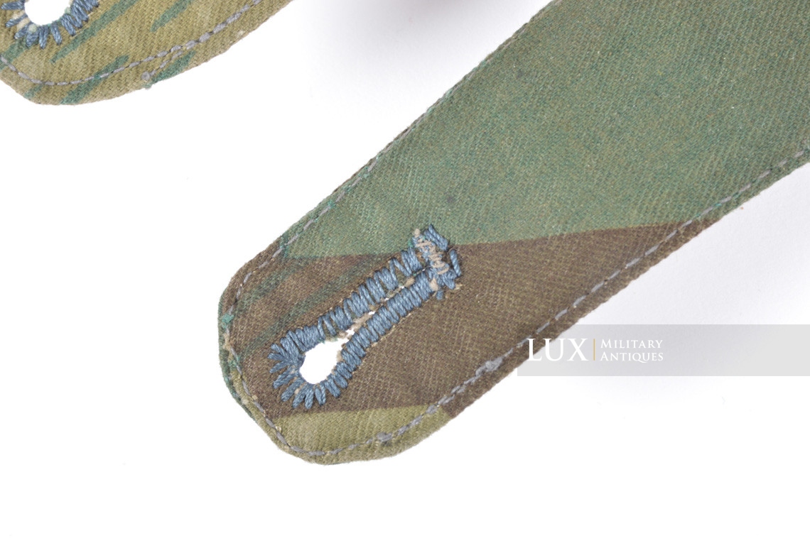 Luftwaffe field division splinter pattern shoulder straps in smooth cotton material - photo 18