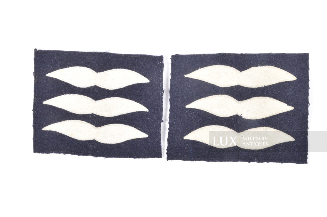 Paire de grades de manche Luftwaffe « Feldwebel » - photo 4