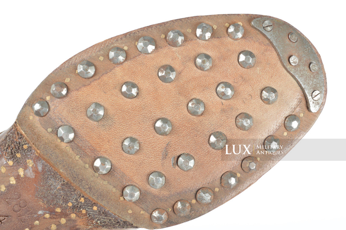 Late-war German low ankle combat boots, « RBNr » - photo 16
