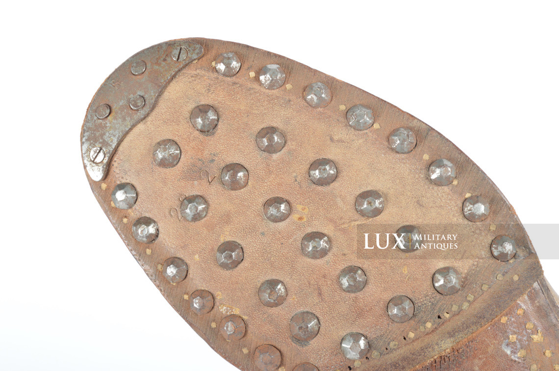 Late-war German low ankle combat boots, « RBNr » - photo 29