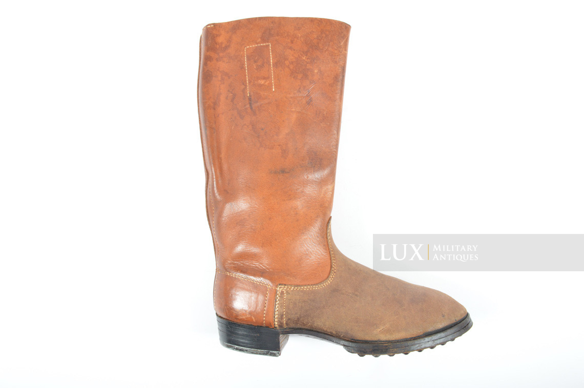 Unissued early-war German issue brown jackboots, « 1939 » - photo 8