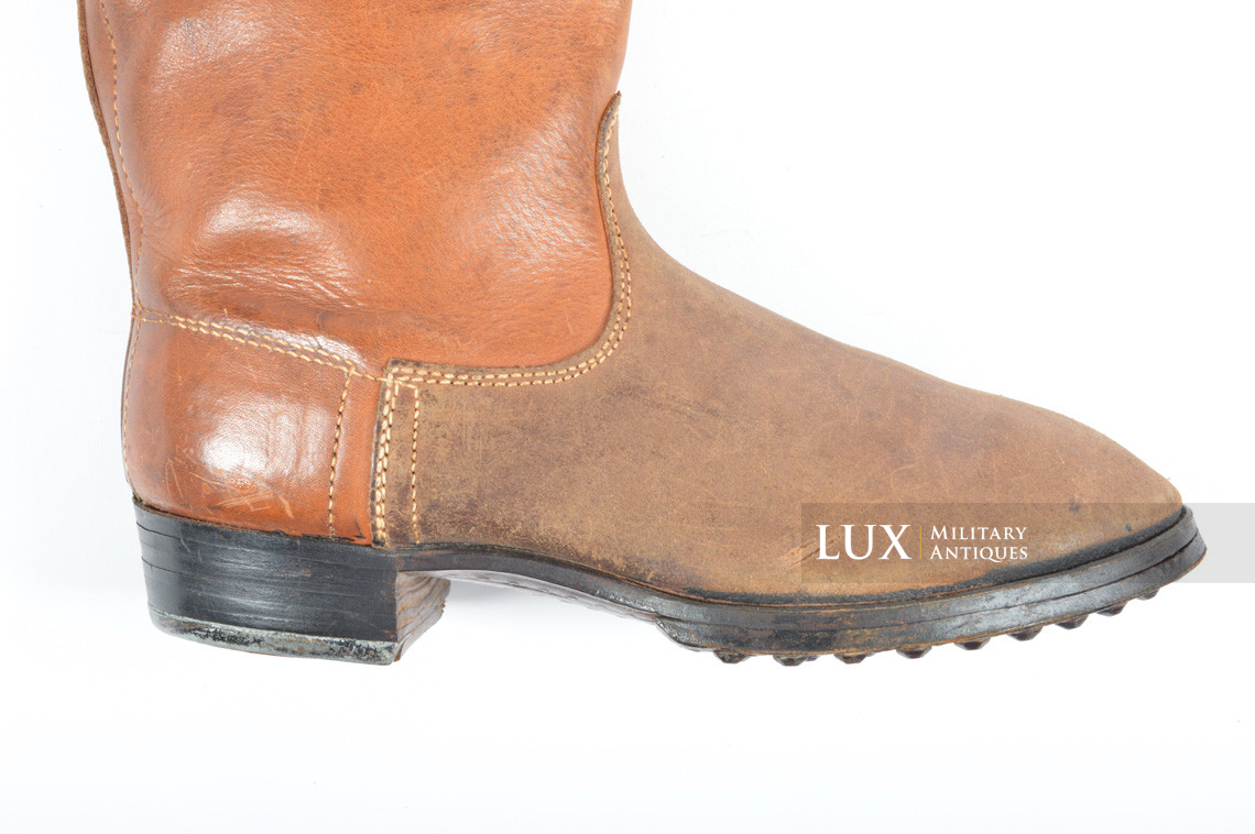Unissued early-war German issue brown jackboots, « 1939 » - photo 10