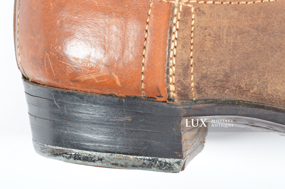 Unissued early-war German issue brown jackboots, « 1939 » - photo 11