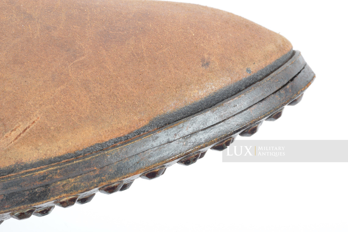 Unissued early-war German issue brown jackboots, « 1939 » - photo 12