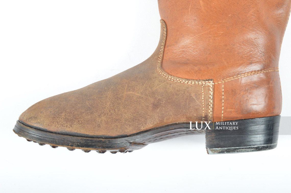 Unissued early-war German issue brown jackboots, « 1939 » - photo 15