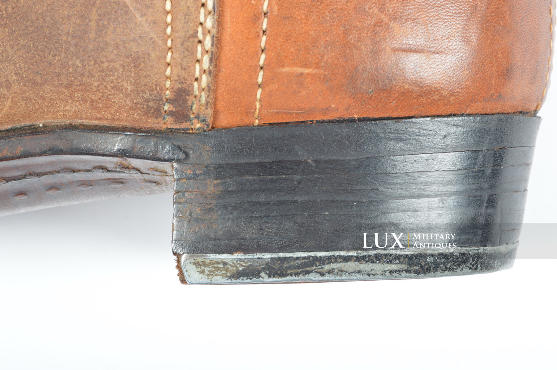 Unissued early-war German issue brown jackboots, « 1939 » - photo 16
