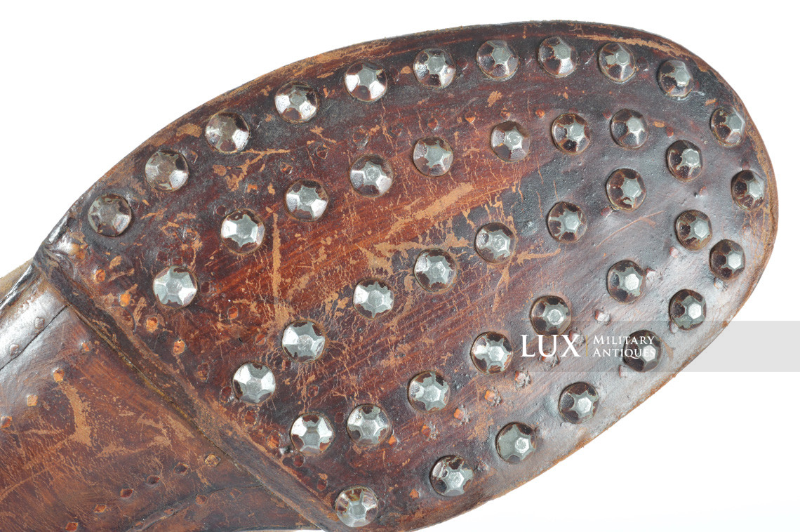 Unissued early-war German issue brown jackboots, « 1939 » - photo 21
