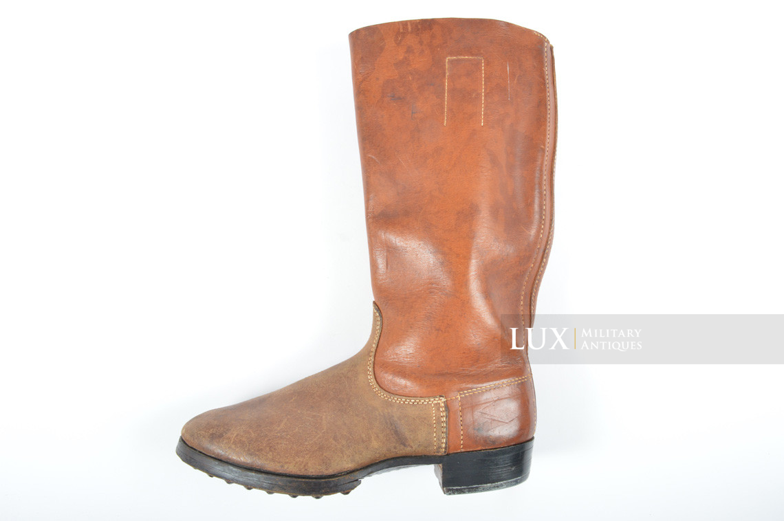 Unissued early-war German issue brown jackboots, « 1939 » - photo 24