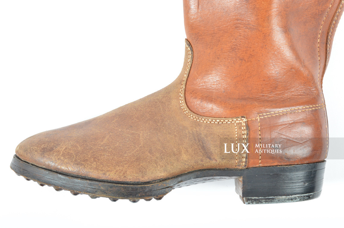Unissued early-war German issue brown jackboots, « 1939 » - photo 26
