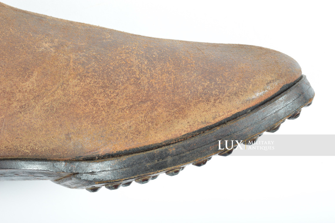 Unissued early-war German issue brown jackboots, « 1939 » - photo 32