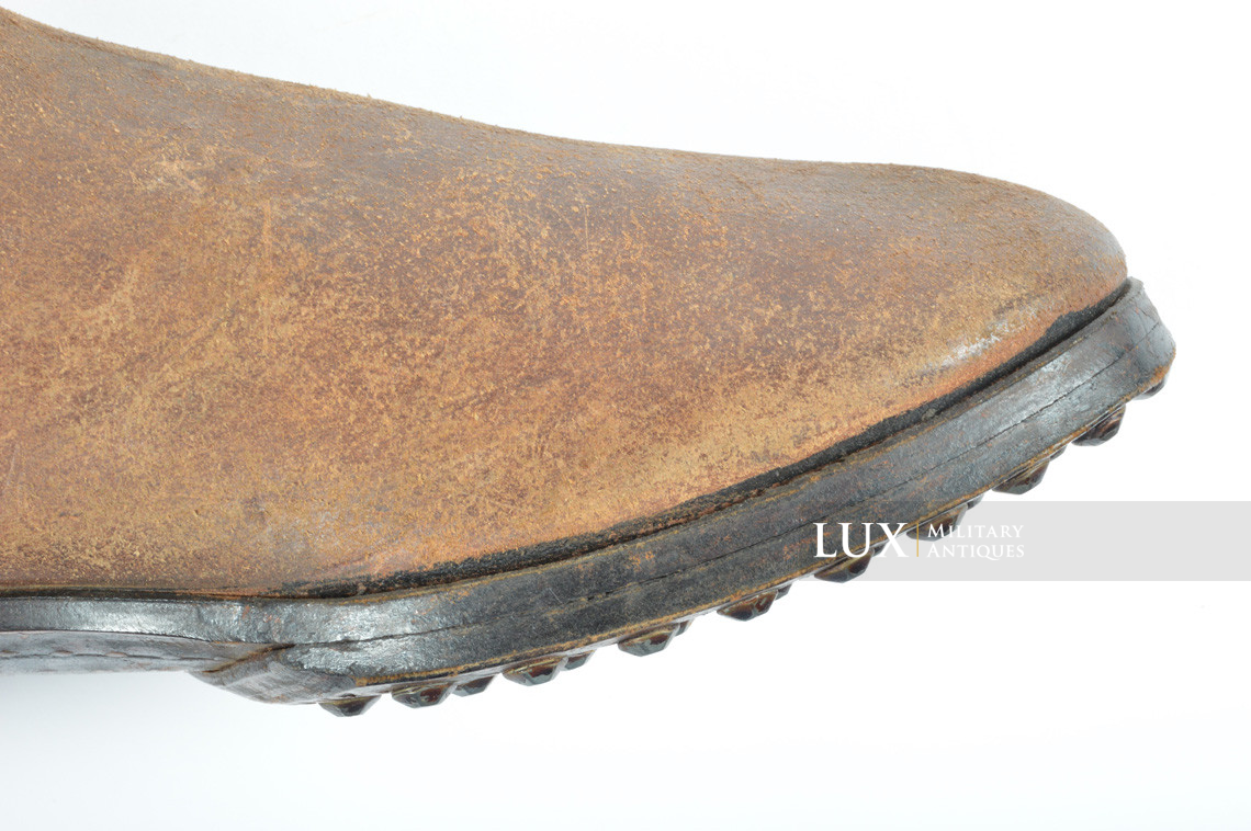 Unissued early-war German issue brown jackboots, « 1939 » - photo 32