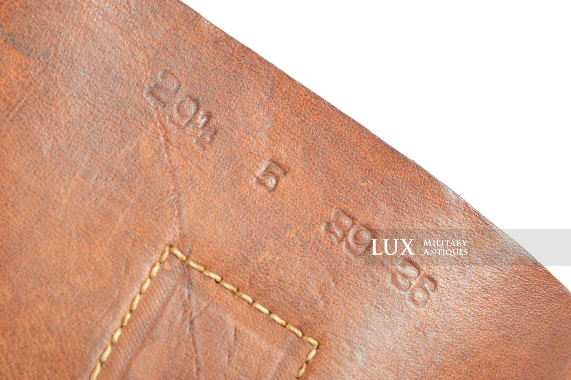 Unissued early-war German issue brown jackboots, « 1939 » - photo 34