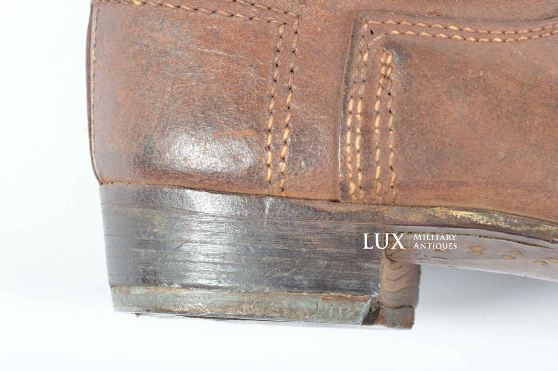Unissued early-war German issue brown jackboots, « 1940 » - photo 11