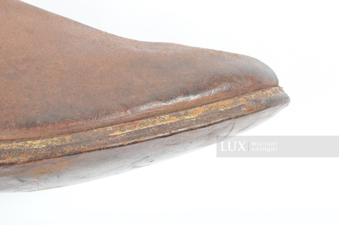 Unissued early-war German issue brown jackboots, « 1940 » - photo 12