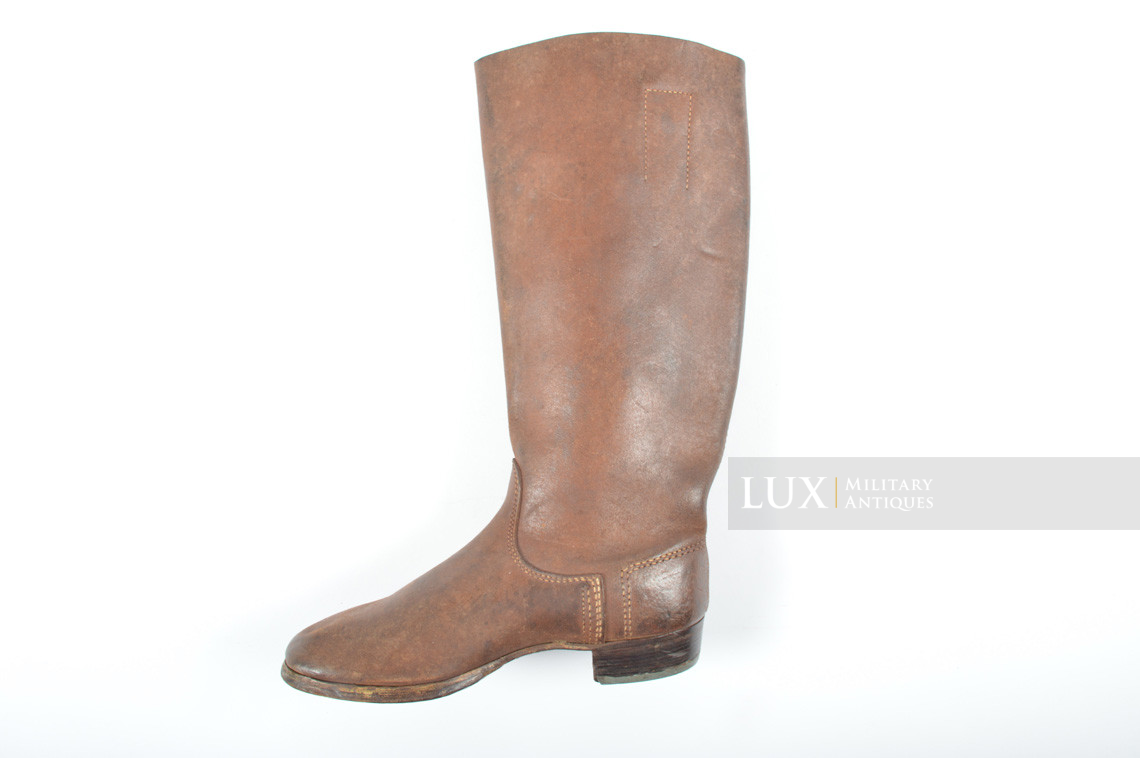 Unissued early-war German issue brown jackboots, « 1940 » - photo 14