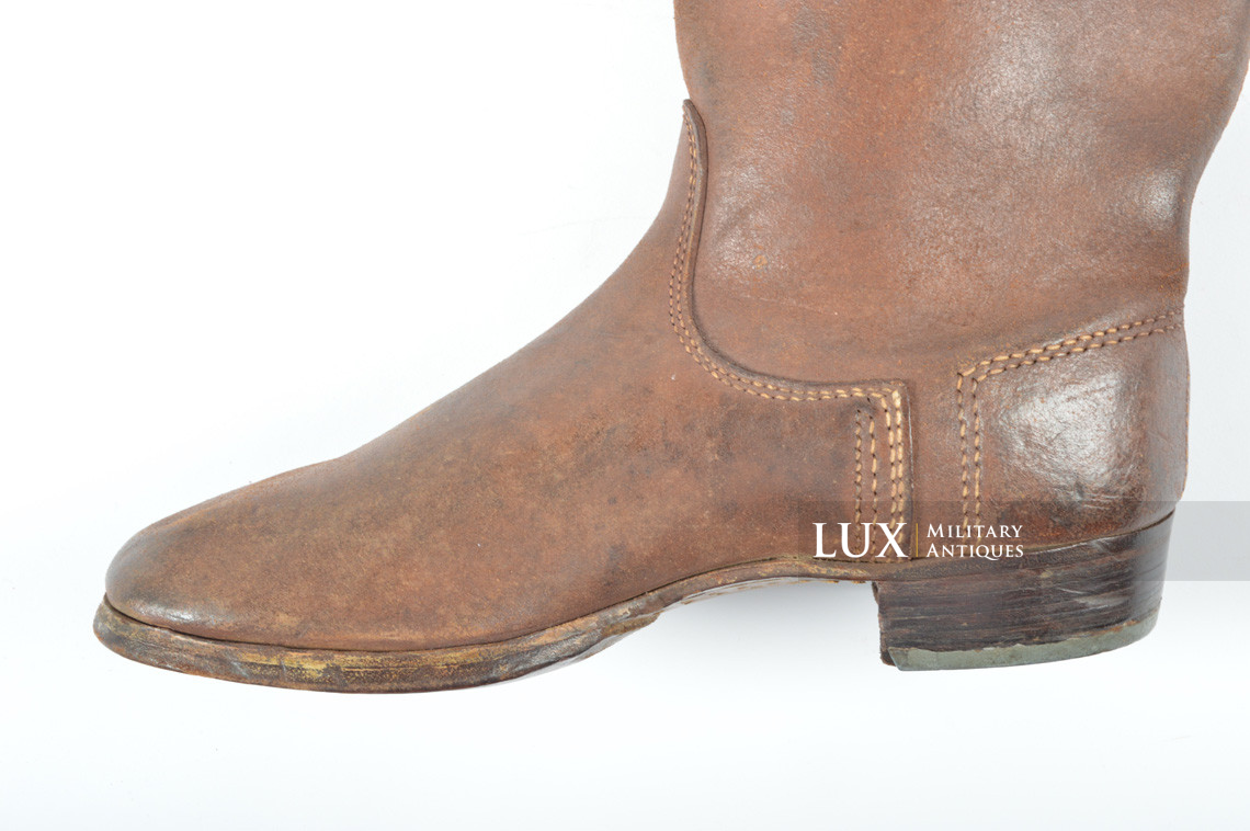 Unissued early-war German issue brown jackboots, « 1940 » - photo 16